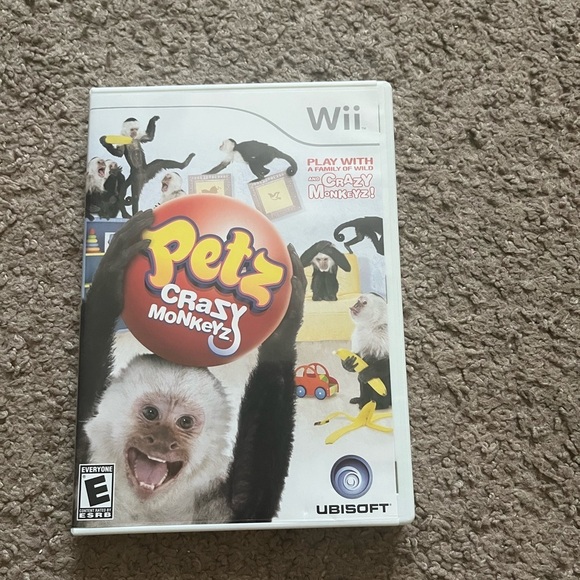 Nintendo Other - Petz Crazy Monkeyz For Wii